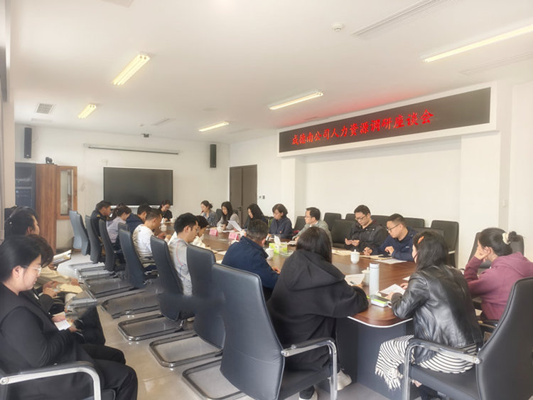 成德南公司组织召开人力资源调研座谈会